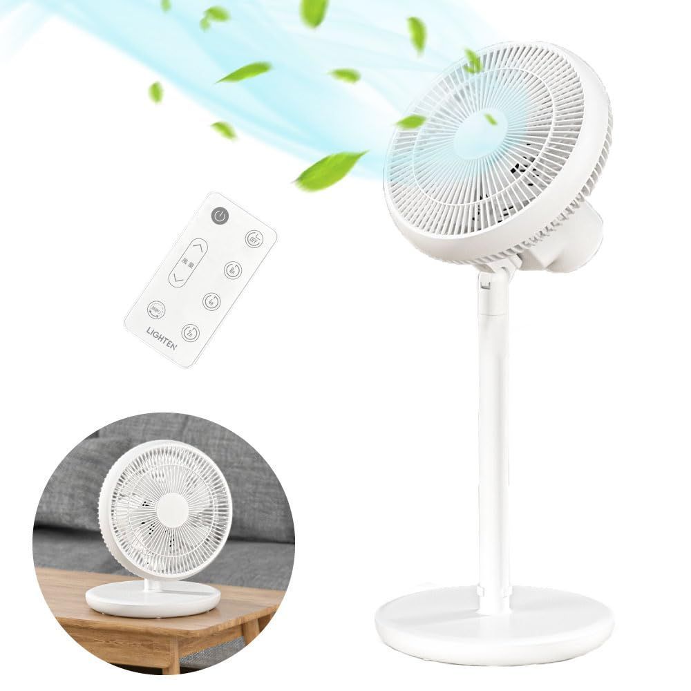 在庫処分 サインキングダム 扇風機 【リビング扇風機 dc 6枚羽根 15