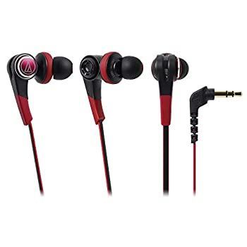 【】 オーディオテクニカ SOLID BASS インナーイヤーヘッドホン レッド ATH-CKS770 RD