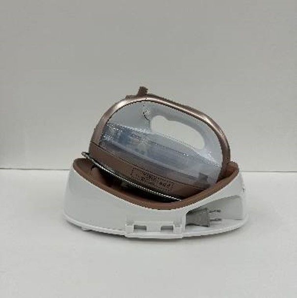 パナソニック Panasonic コードレススチーム Wヘッドアイロン ステンレス×ニッケルコート 除菌 ピンクゴールド カルル NI-WL708-PN でんきち 家電量販店