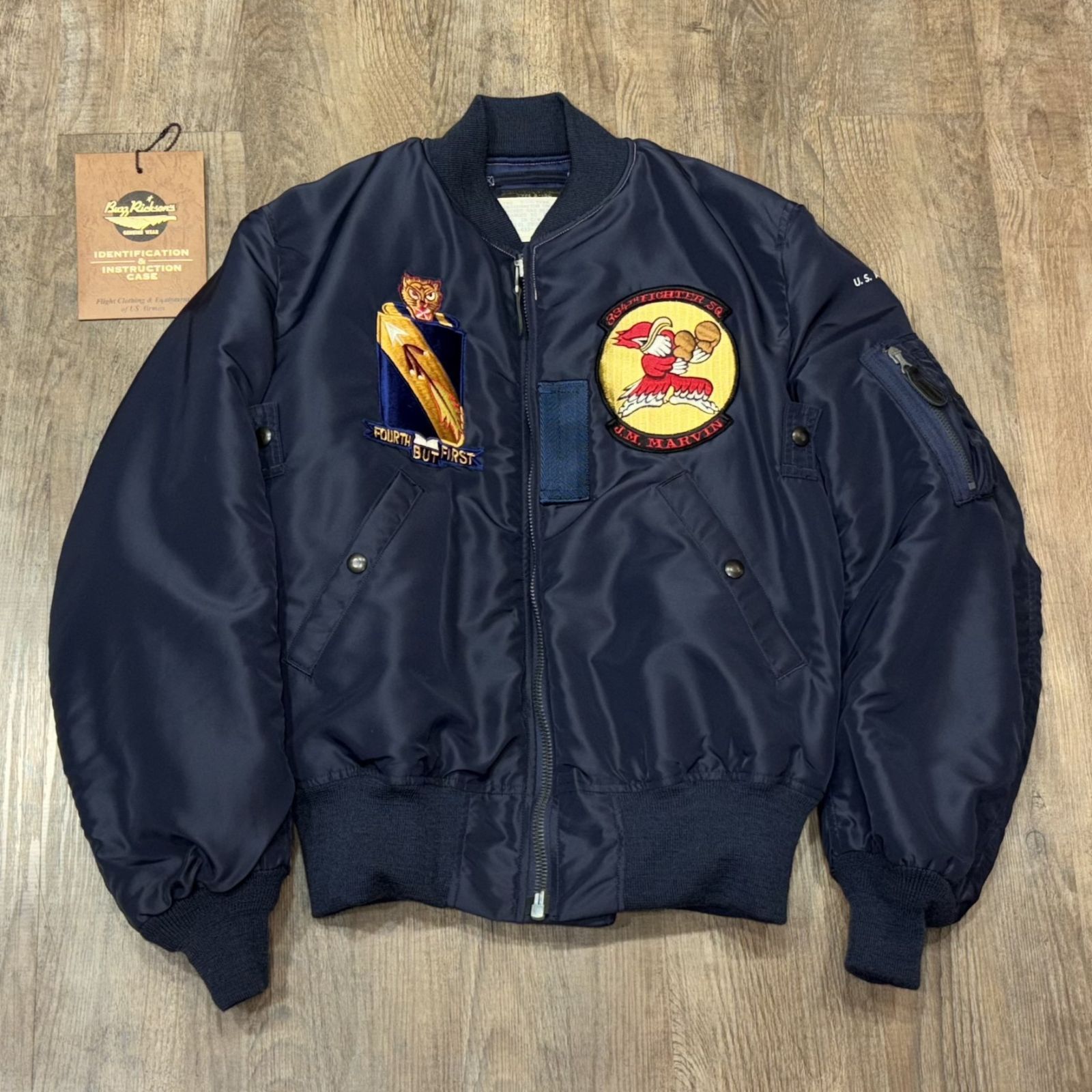 バズリクソンズ フライトジャケット B-15C(MOD.)スコードロン