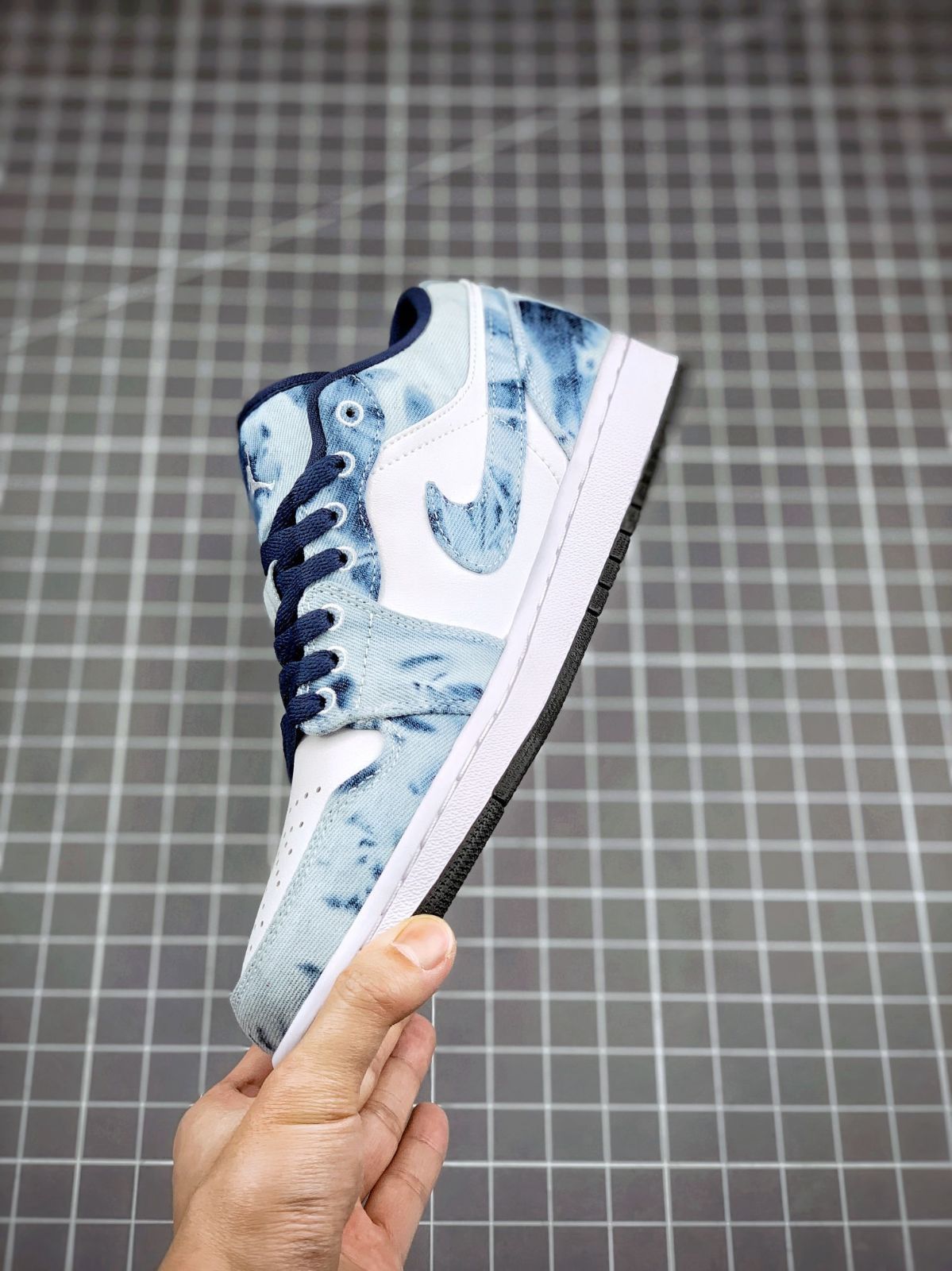 新品未使用 NIKE AIR JORDAN 1 LOW "WASHED DENIM" ナイキ エアジョーダン 1 "ウォッシュド デニム" CZ8455-100