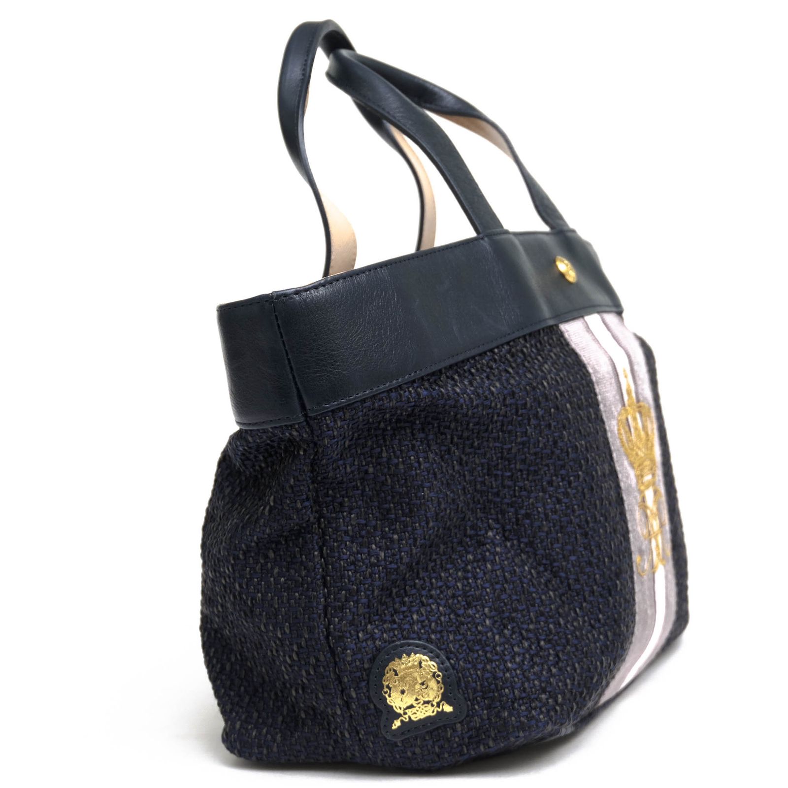 A.D.M.J エーディーエムジェイ ハンドバッグ レザー キャンバス ADMJ