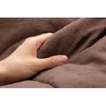 こたつ布団 長方形 ダイニング用 フィーラ ハイタイプ 約205×235cm ブラウン 1181870063830 MARWIL-DEMENAGEMENTS_CH