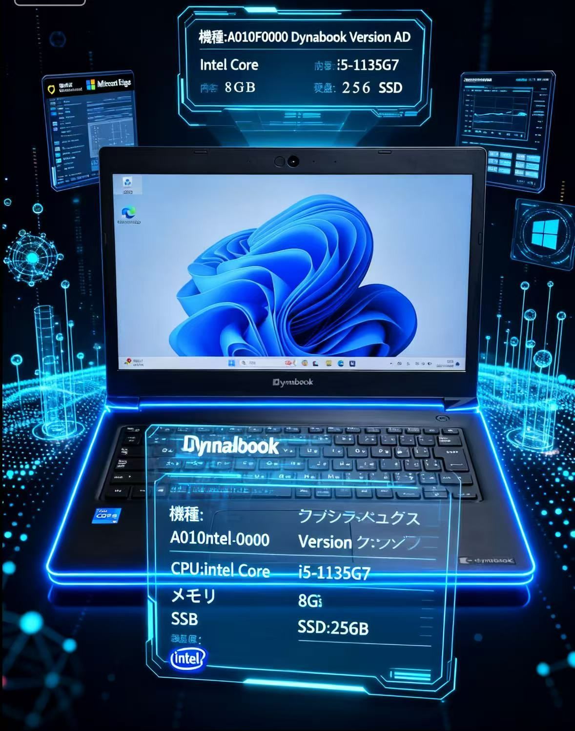 Toshiba dynabook S73HS |13.3|8GB|256GBSSD|i5-11 A109-15