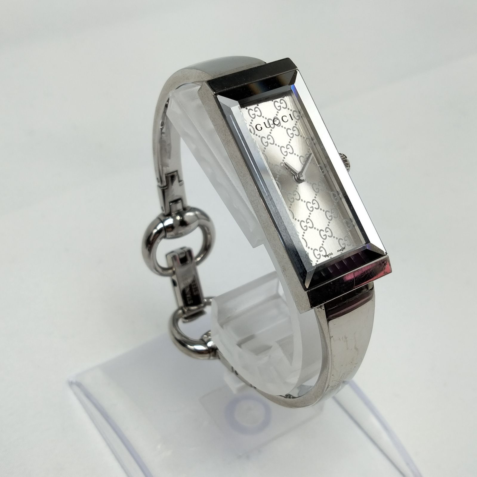 GUCCI グッチ 127.5 バングルウォッチ 腕時計 クォーツ 電池式