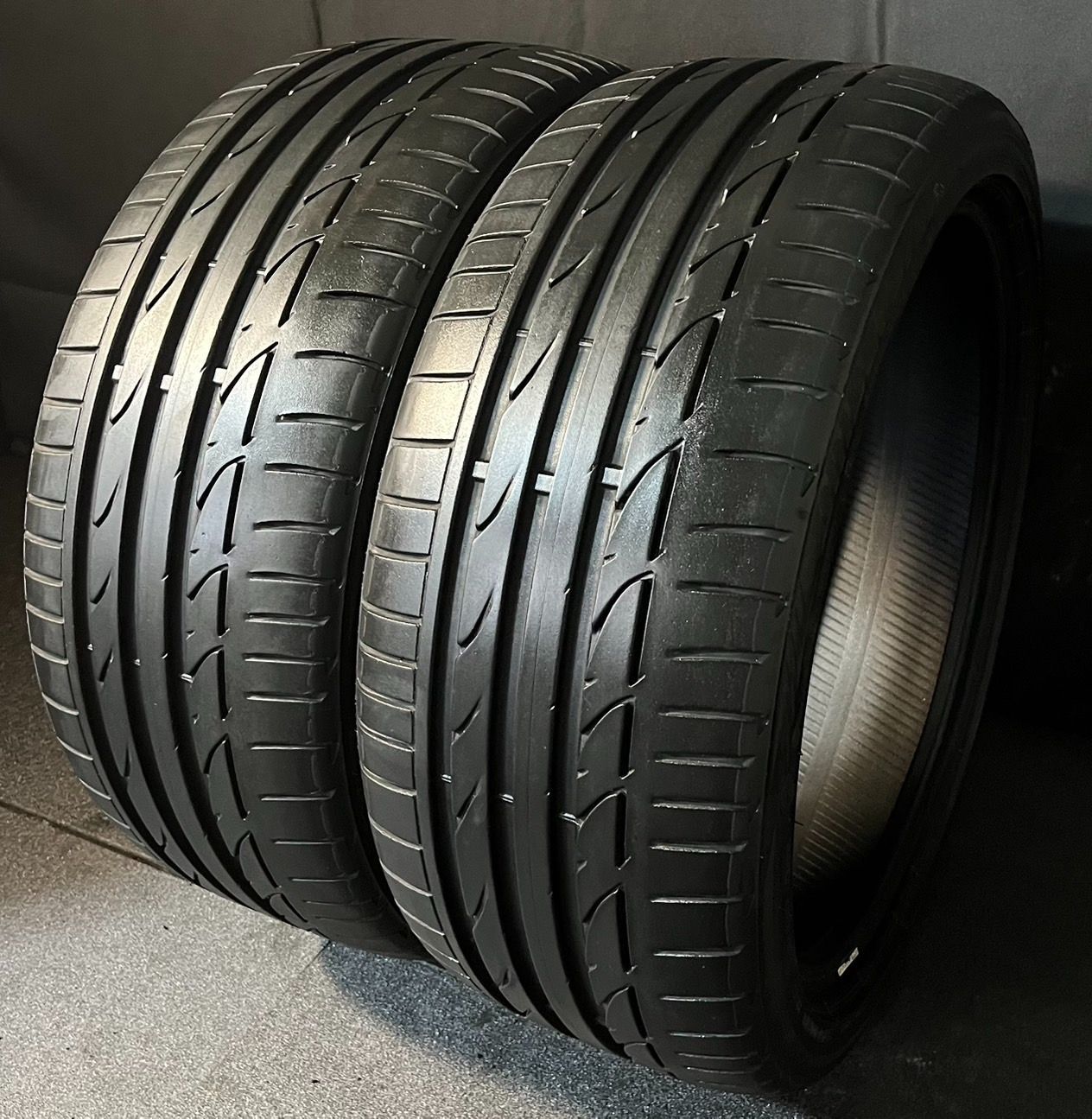 2025年製 約8.8分山 ブリヂストン BRIDGESTONE ポテンザ POTENZA S001 RFT ランフラット 225|40R18 2本 送料無料 h_555
