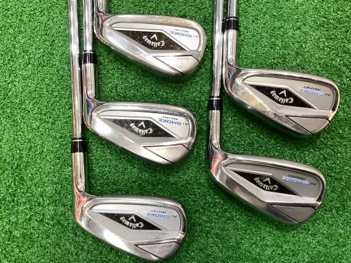 【良品】キャロウェイ Ai SMOKE MAX FAST メンズアイアン 5本S Callaway セール♪ キャロウェイ メンズ PARADYM Ai SMOKE MAX