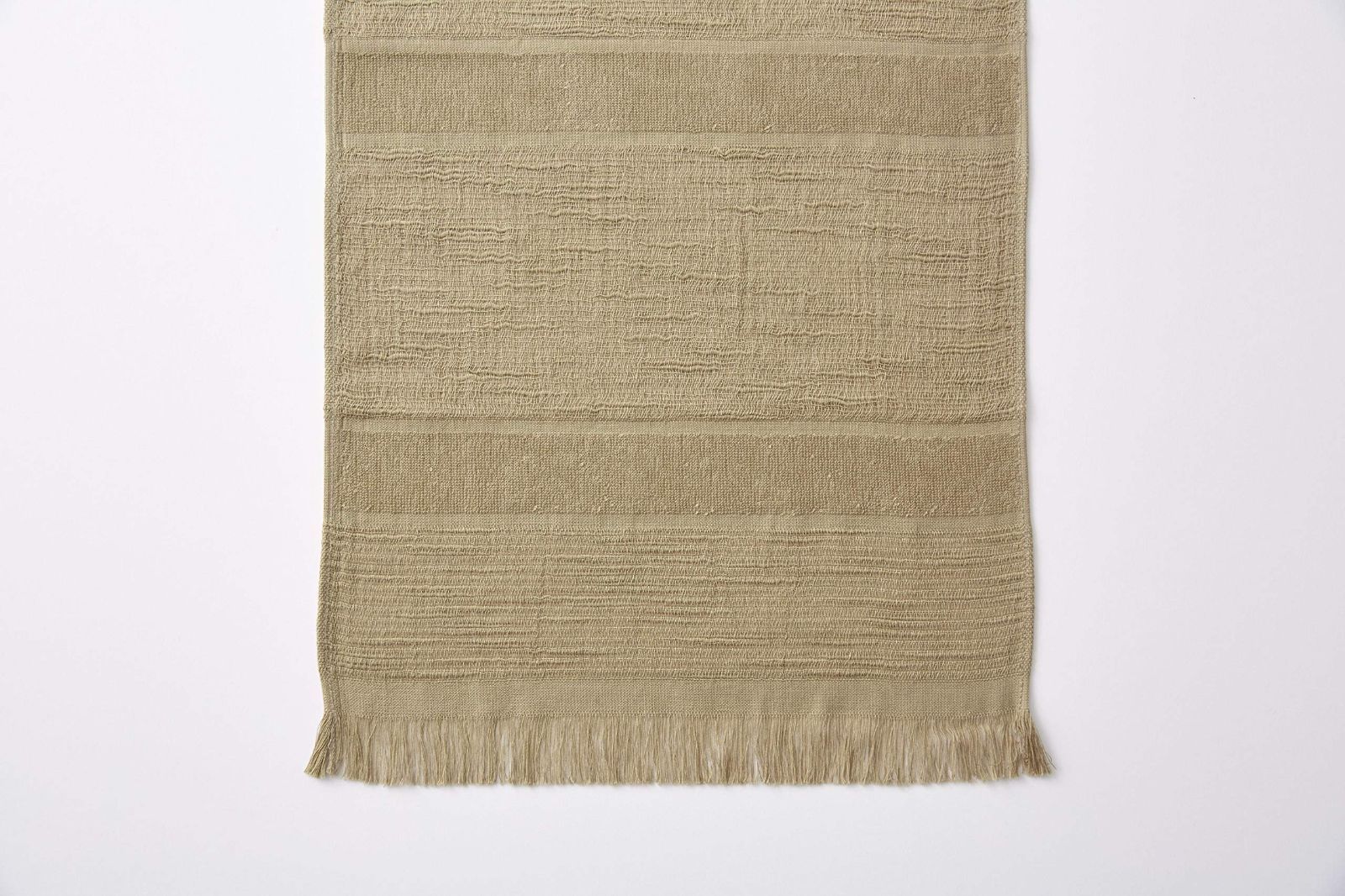 オリジナルシリーズ いまばりマフラー70 No.17 ダークベージュ 宮崎タオル 長さ140×幅34 cm