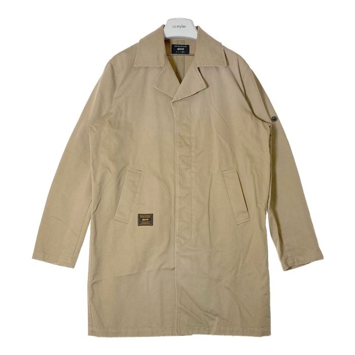 ☆glamb グラム ロングコート ダメージ加工 ベージュ Size3 - メルカリ