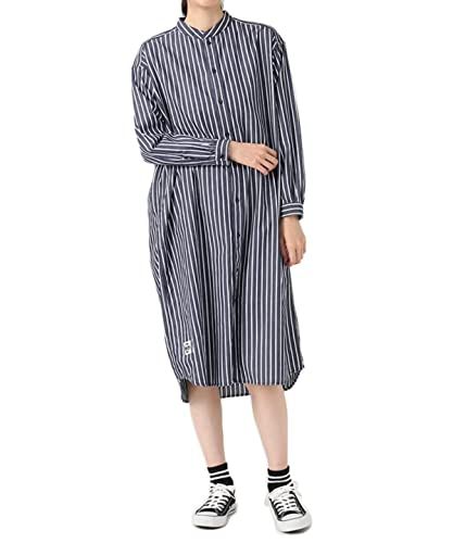 チャムス ワンピース Hurricane Long One-Piece レディース Navy Stripe WM