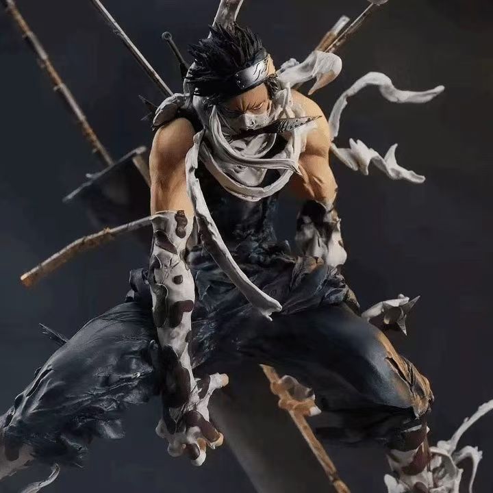 NARUTO ナルト 桃地 再不斬 フィギュア ももち ザブザ ガレージキット