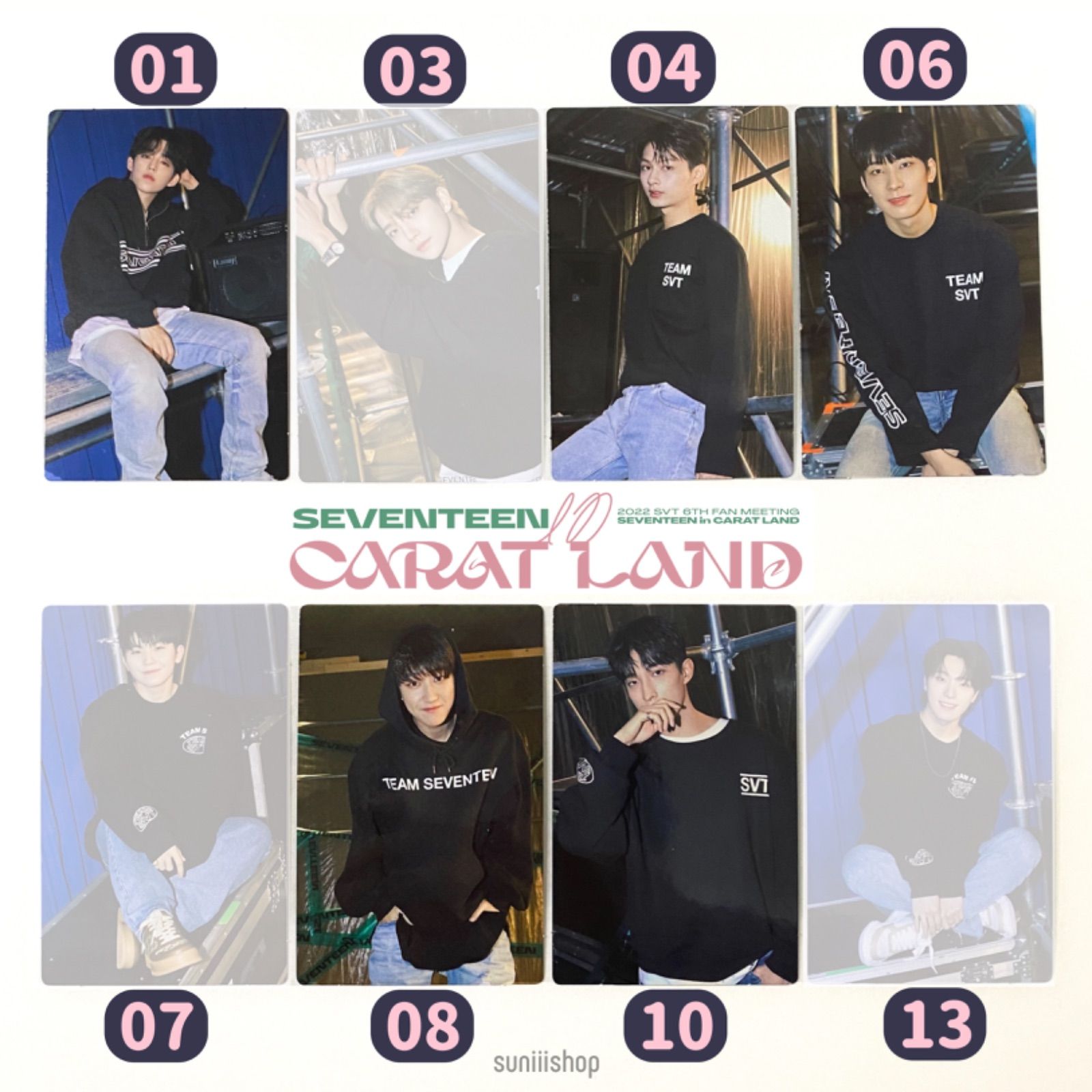 SEVENTEEN 2022 CARAT LAND トレカ エスクプス - K-POP・アジア