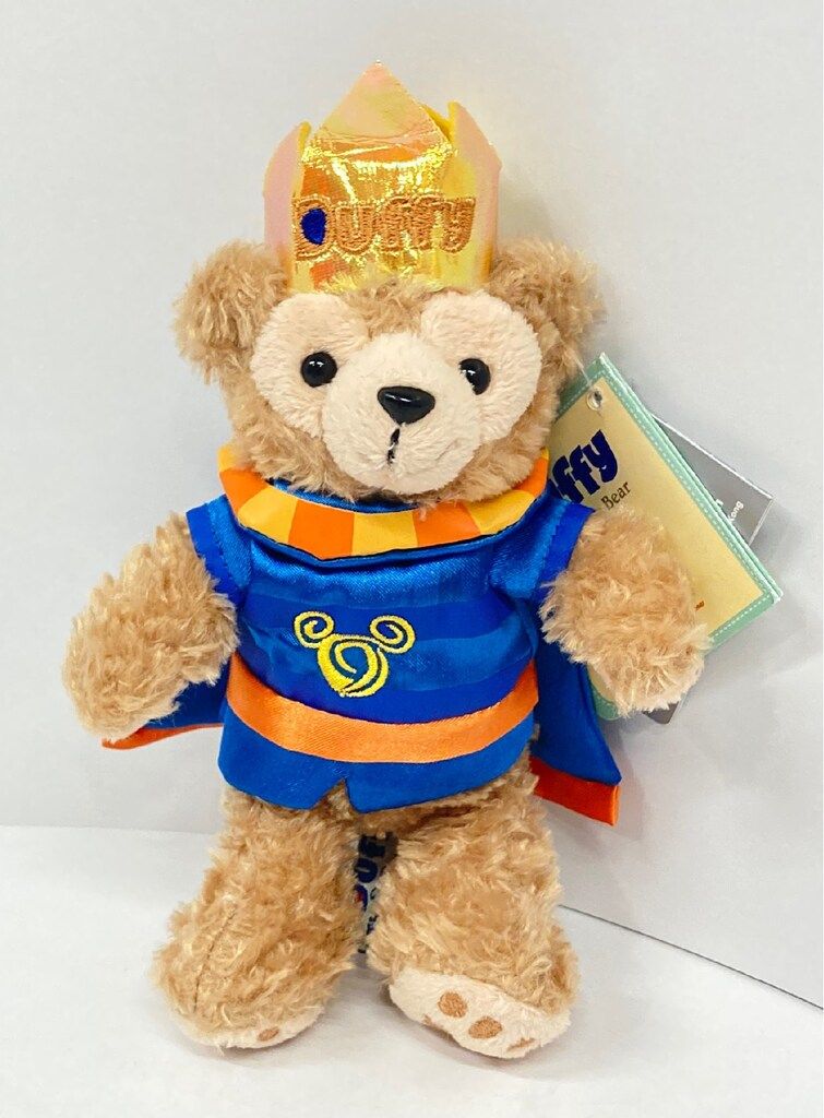 香港ディズニー　9周年　ダッフィー　ぬいぐるみ　キーホルダー 香港ディズニー 9周年 ダッフィー ぬいぐるみ キーホルダー