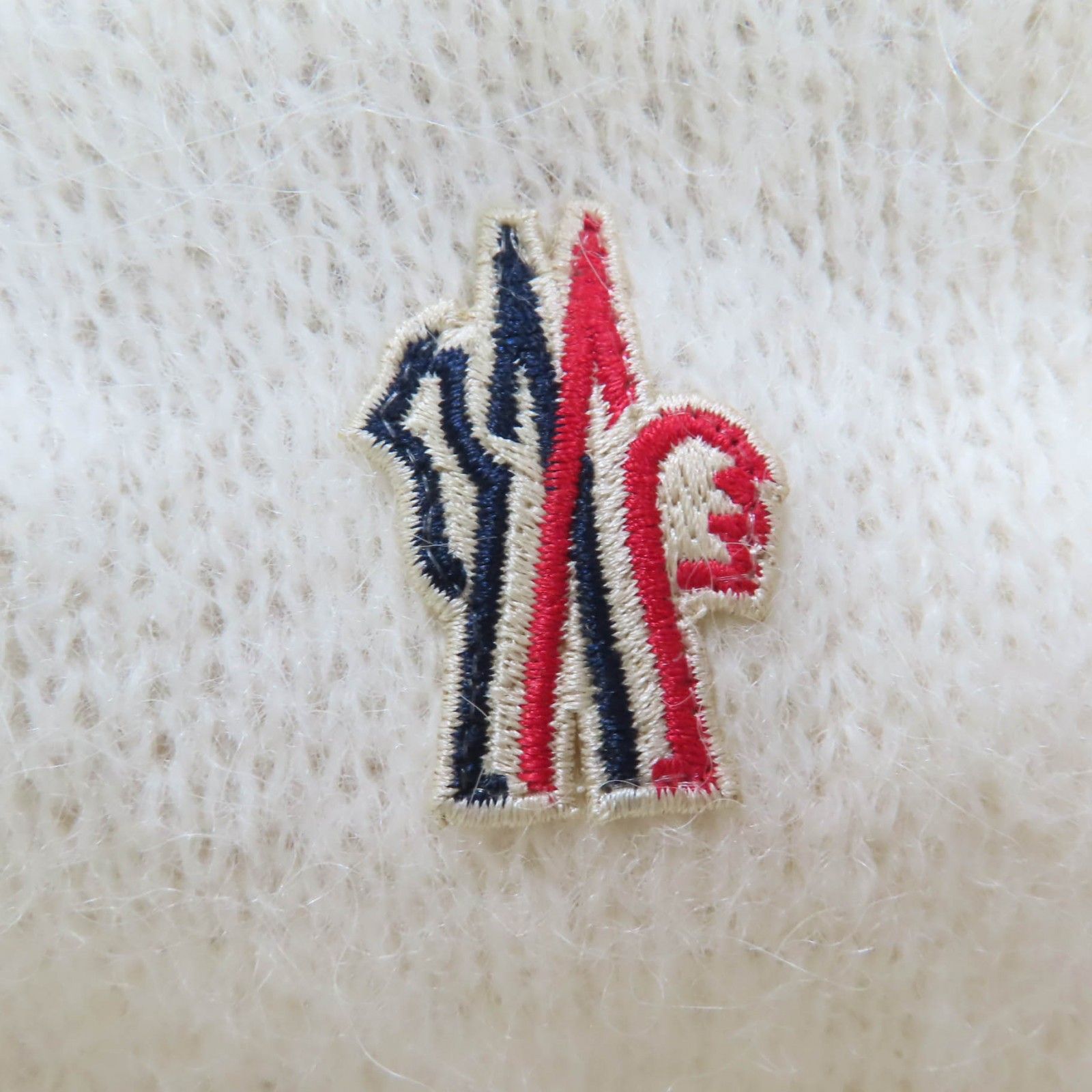 モンクレール グルノーブル ロゴ パッチ ニット ジャンパー