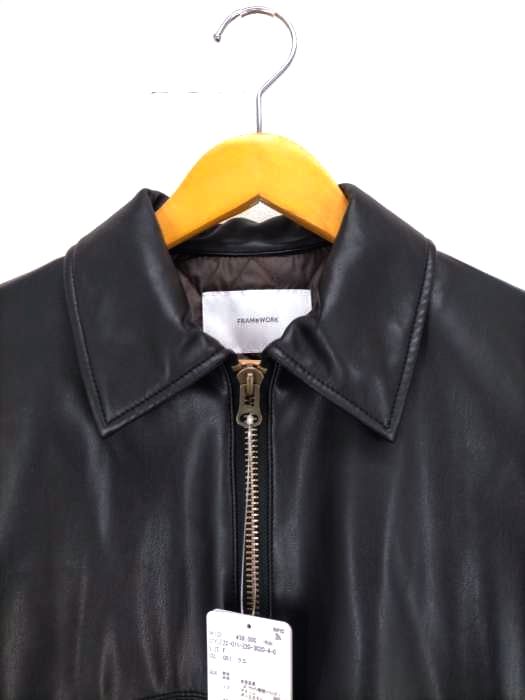 フレームワーク FRAMe WORK 22AW フェイクレザーフライト