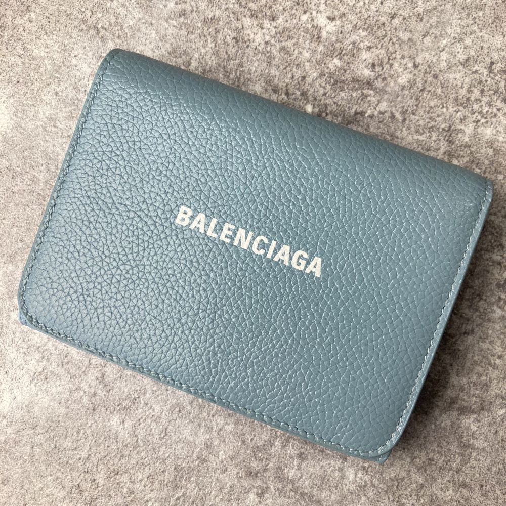 BALENCIAGA バレンシアガ　財布 バレンシアガ 財布 3つ折り財布 小銭入れ付き BALENCIAGA CASH TRIF