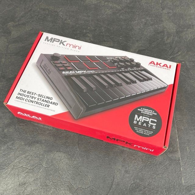 未開封 AKAI MPKmini MIDIキーボード 楽器機材 アカイ |514443