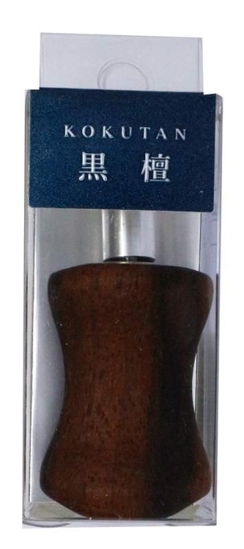 IOS プレミアムウッドノブ黒檀Ａタイプノーマル IOS FACTORY(IOS FACTORY) プレミアム ウッドノブ 黒檀 A