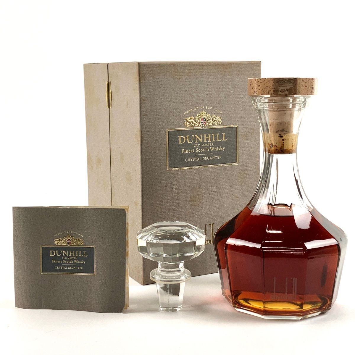 ダンヒル dunhill ダンヒル クリスタルデキャンタ クリアフィルム 750ml スコッチウイスキー ブレンデッド 古酒