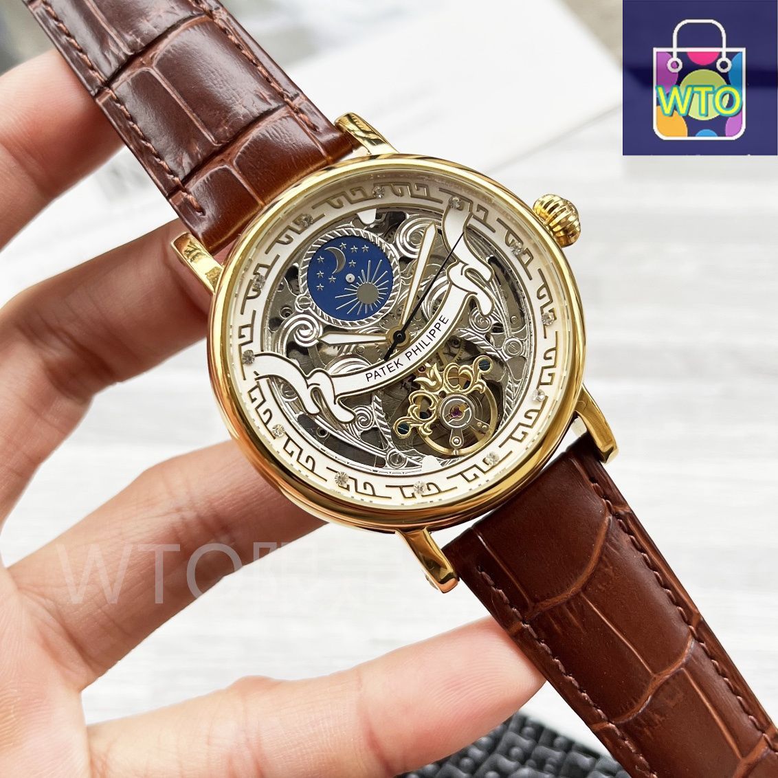 今日特価】Patek Philippe Intricate Watch ?空デザイン 奢?大気