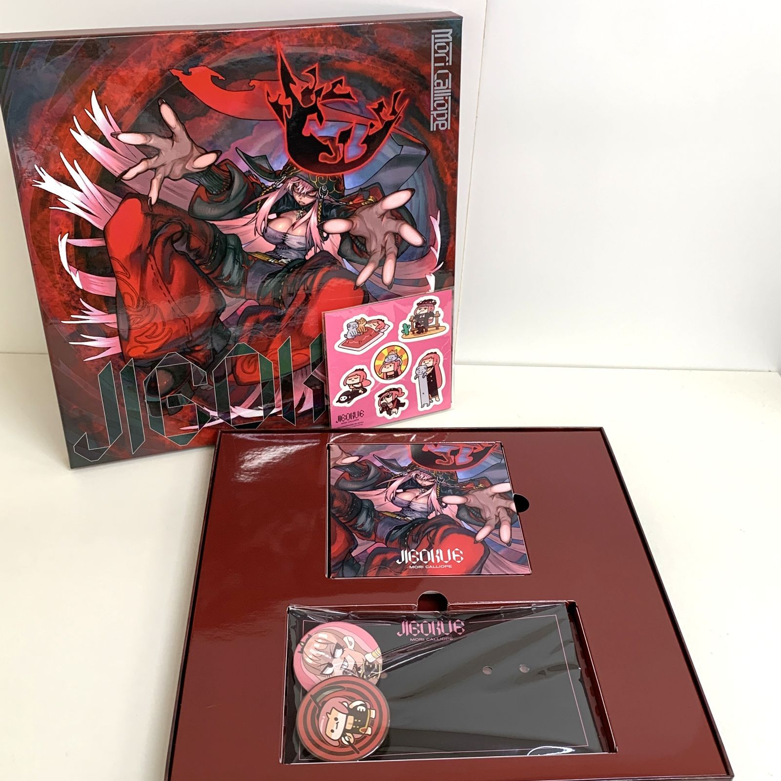 未使用品】JIGOKU6 初回限定版 Mori Calliope ホロライブEN 森