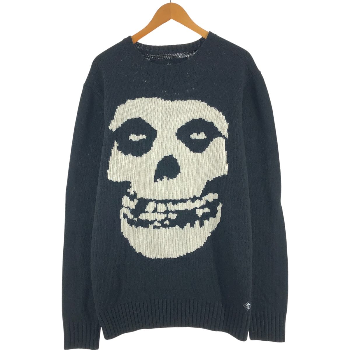 古着 IRON FIST CLOTHING MISFITS ミスフィッツ アクリルニットセーター メンズXXL相当/eaa523548