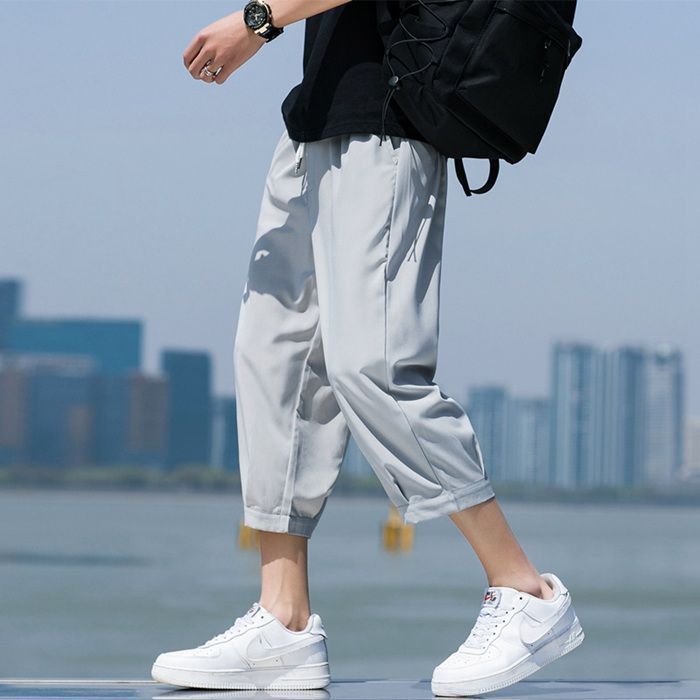 サルエルパンツ ワイドパンツ メンズ イージーパンツ チノパン 7