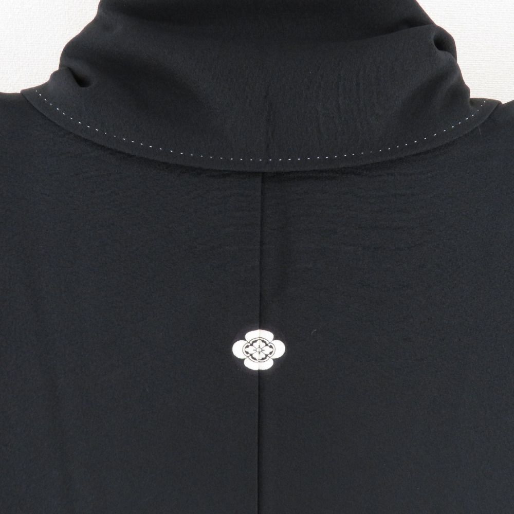 本加賀友禅 黒留袖 小林喜代美 花籠文様 正絹 袷 広衿 比翼付 落款入