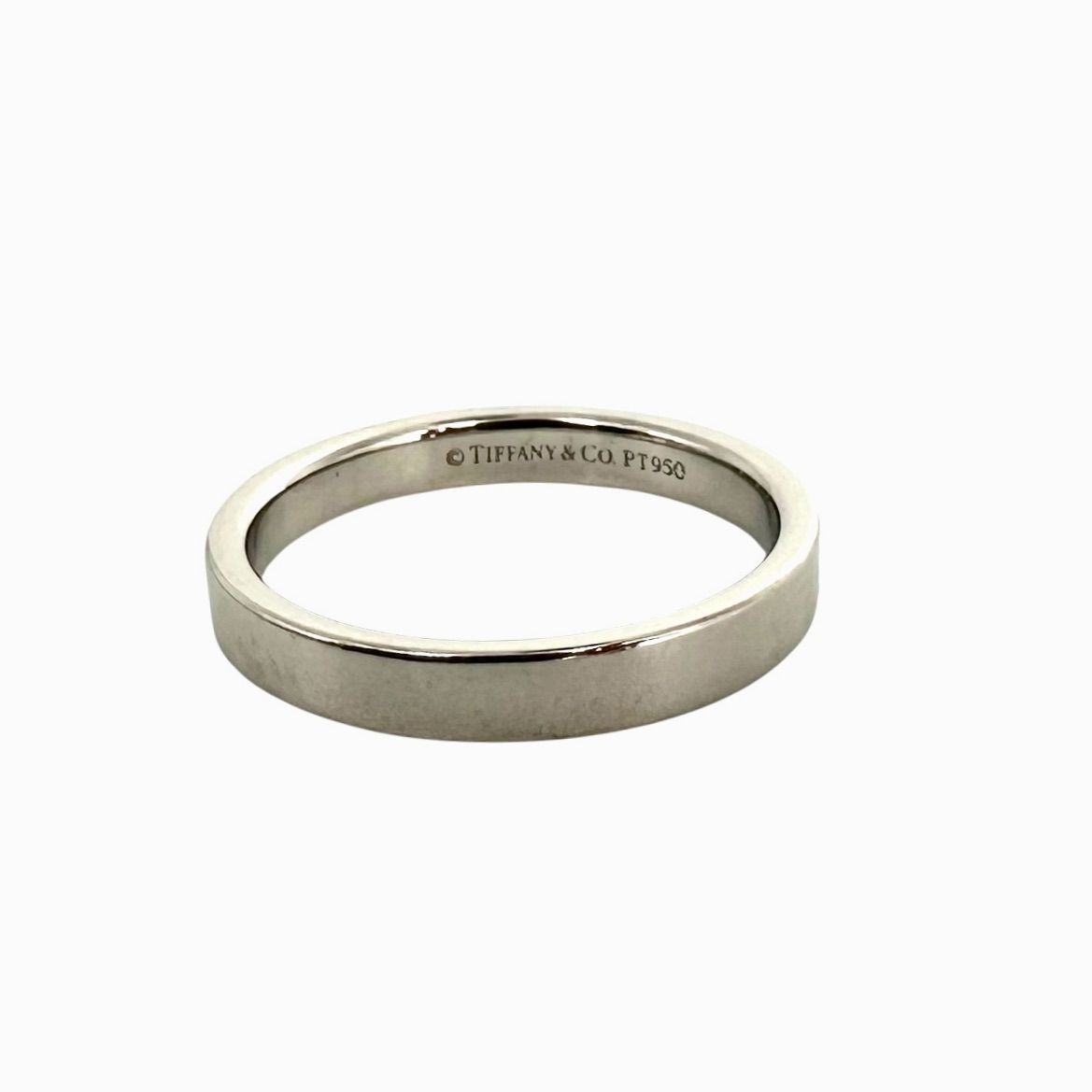 Tiffany-Co. ティファニー プラチナ Pt950 指輪 リング 4.8g 11号 レディース -B 9305