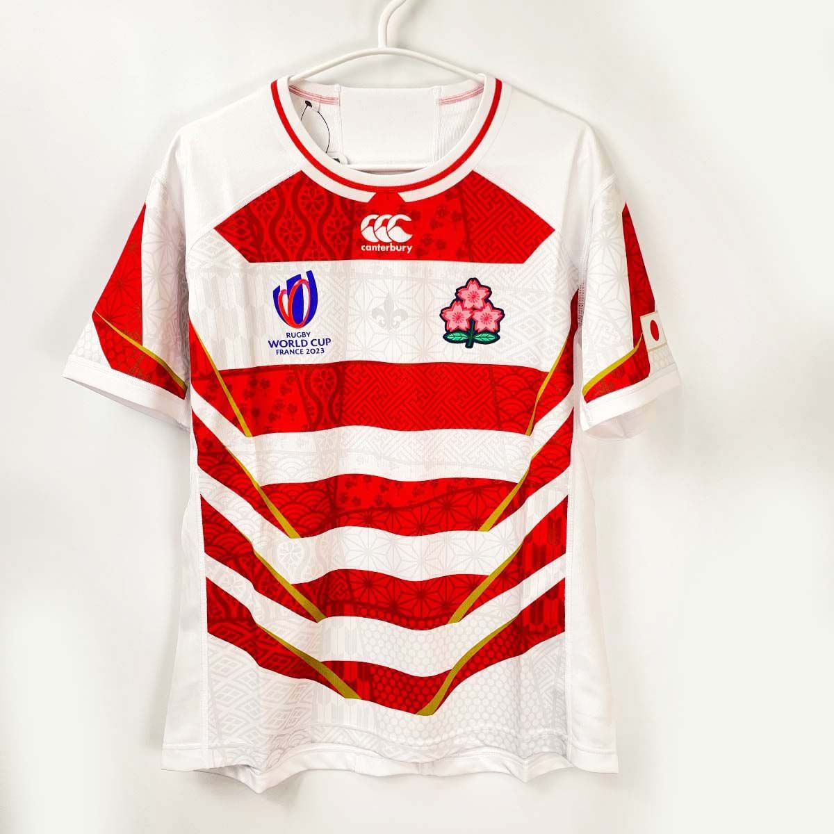 未使用】カンタベリー ラグビージャージ JAPAN RWC2023 日本代表 未使用】カンタベリー ラグビージャージ JAPAN RWC2023 日本代表
