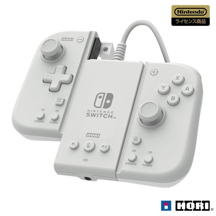 4営業日で発送 ホリ グリップコンFITアタッチメントセッ グリップコントローラーFit アタッチメントセット for Nintendo Switch PC ミル