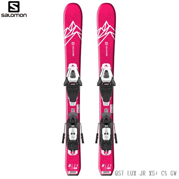 21-22 サロモン スキー SALOMON QST LUX JR XS+ C5 GW 2022 ジュニア ビンディング セット 取付 調整