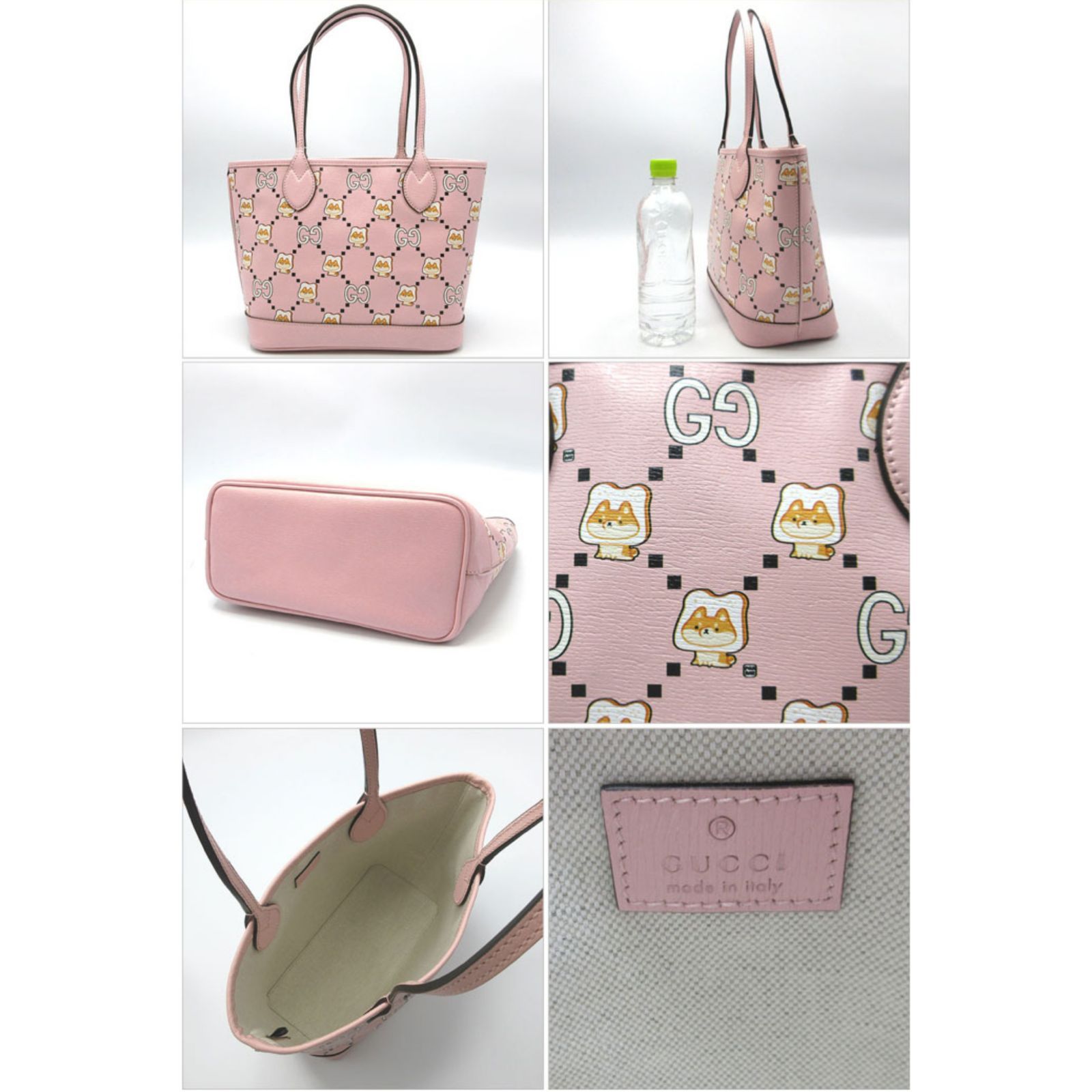 グッチ トートバッグ GUCCI レザー GG アニマル プリント アンジェラ・グエン Pikarar KAWAII 726762 AABUY  8442 レディース - メルカリ