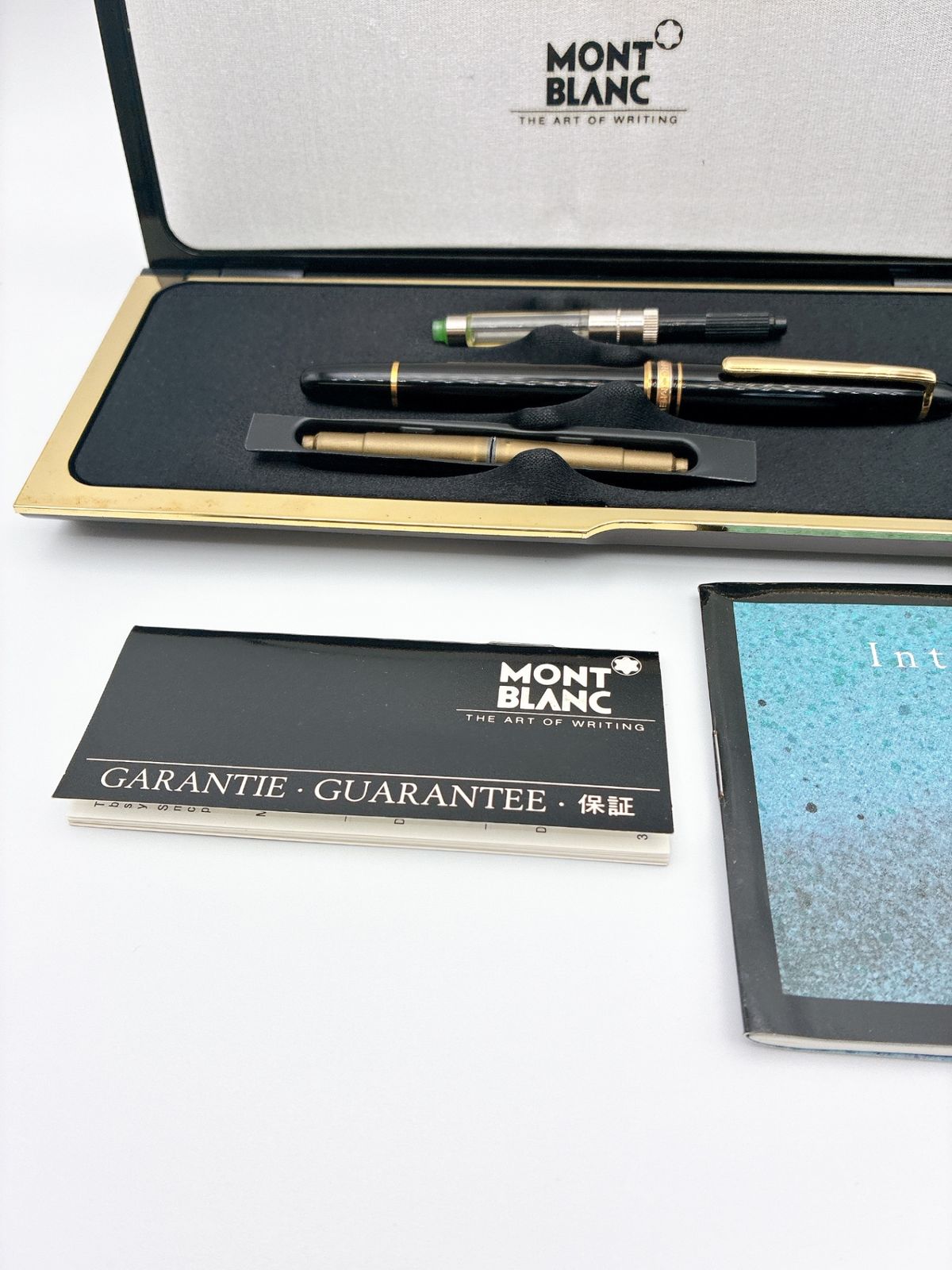 MONTBLANC モンブラン Meisterstuck マイスターシュティック 4810 14K 585 万年筆 ブラック ゴールド MA020