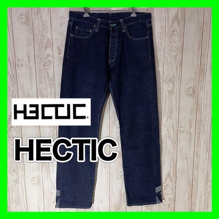 HECTIC 】ヘクティク ストレートデニム 希少品 - メルカリ