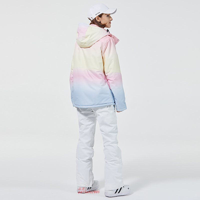 スキーウェア 上下セット メンズ レディース ーボードウェア フード付き ーウェア 防寒 ジャケット パンツ 雪遊び スポーツウェア スキー pai 5 a 312885