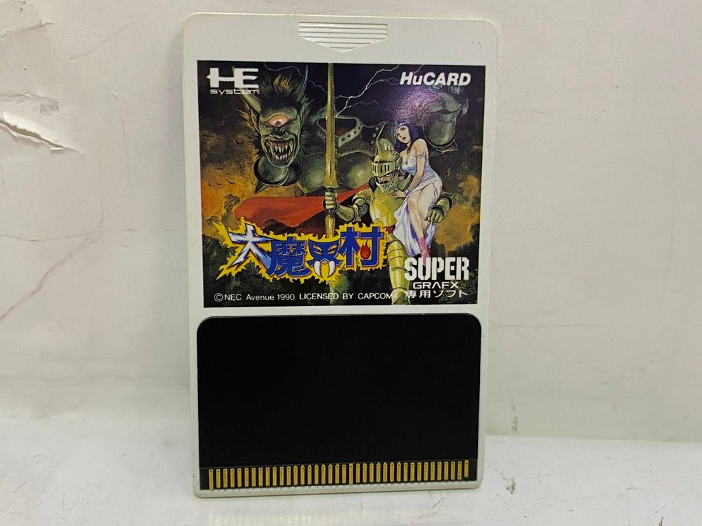 ゲーム PCエンジンスーパーグラフィックス用ソフト 大魔界村