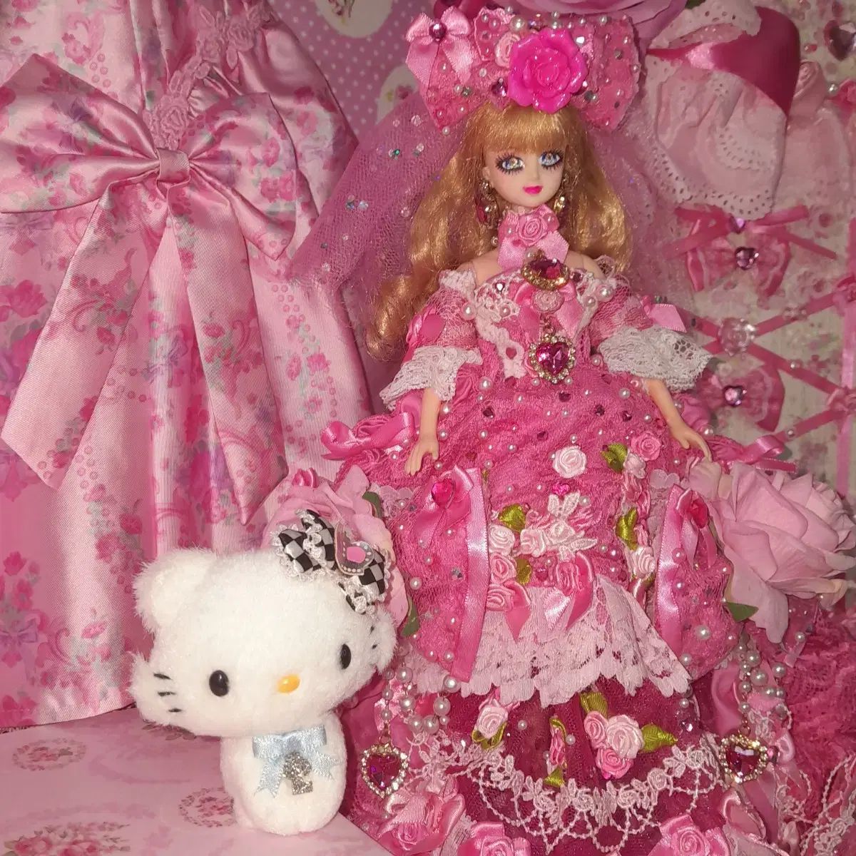 ❣️セール❣️サンリオ キティ＆ ダニエル 着物 ハカマ 新品タグ付