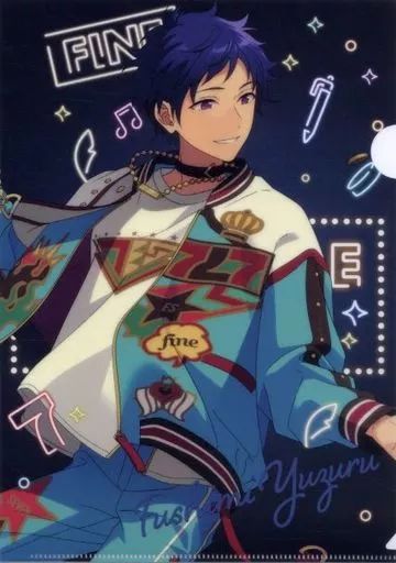 モチーフネオンライト　伏見弓弦 1/2【お知らせ】 楽器・音響機器 あんスタ 伏見弓弦 星推クリアカード