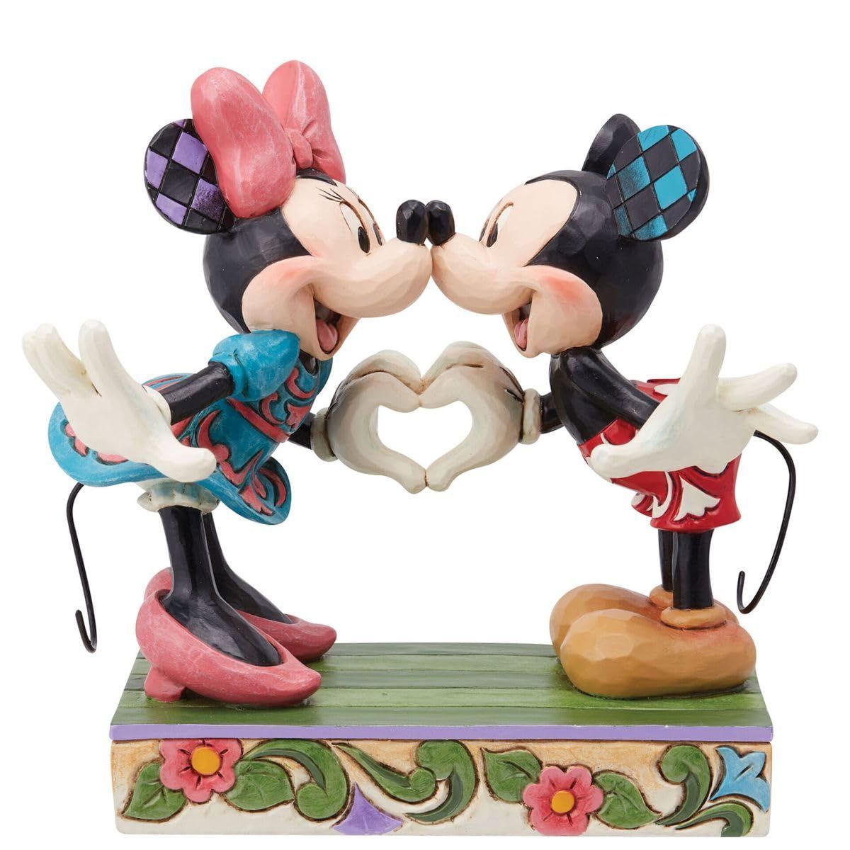 Disney Traditions ミッキー＆ミニー ウィズ ハートマーク 6014335