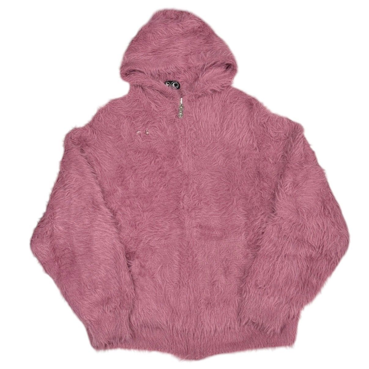 THUG CLUB サグクラブ 24AW ZIP KNIT シャギーファージップアップ 