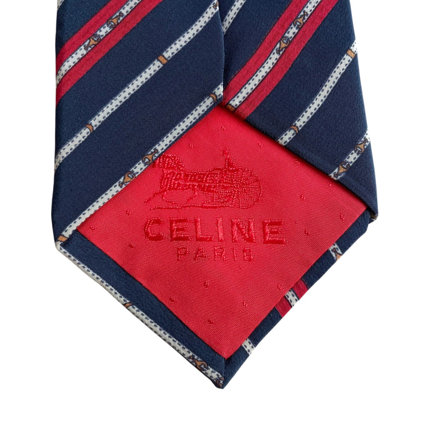 ネクタイ まとめ セット BURBERRY HERMES CELINE ブランド Z1405 CELINE セリーヌ ネクタイ 3本セット メンズ - メルカリ