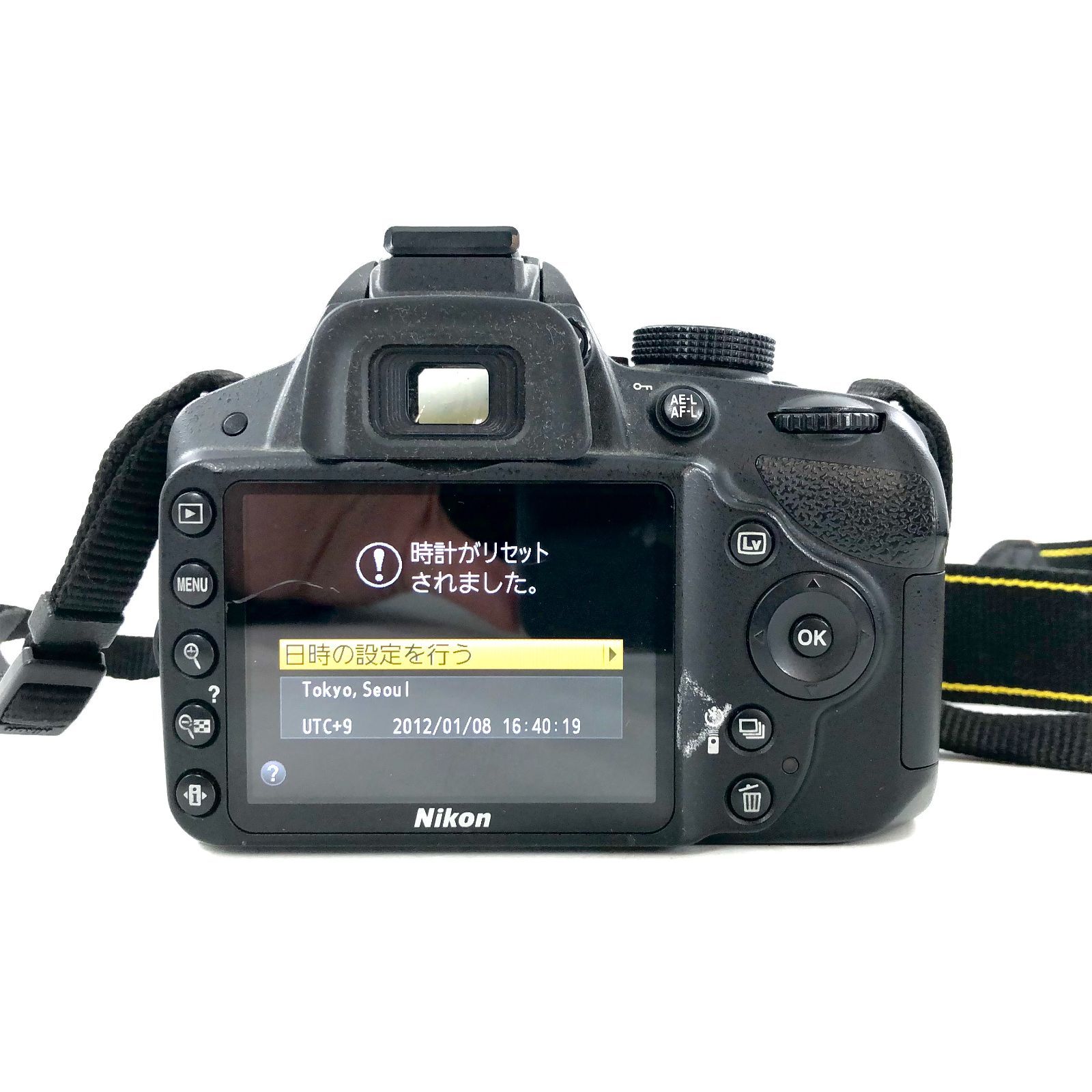 NIKON ニコン D3200 レンズ2本セット ブラック 一眼レフデジタルカメラ 