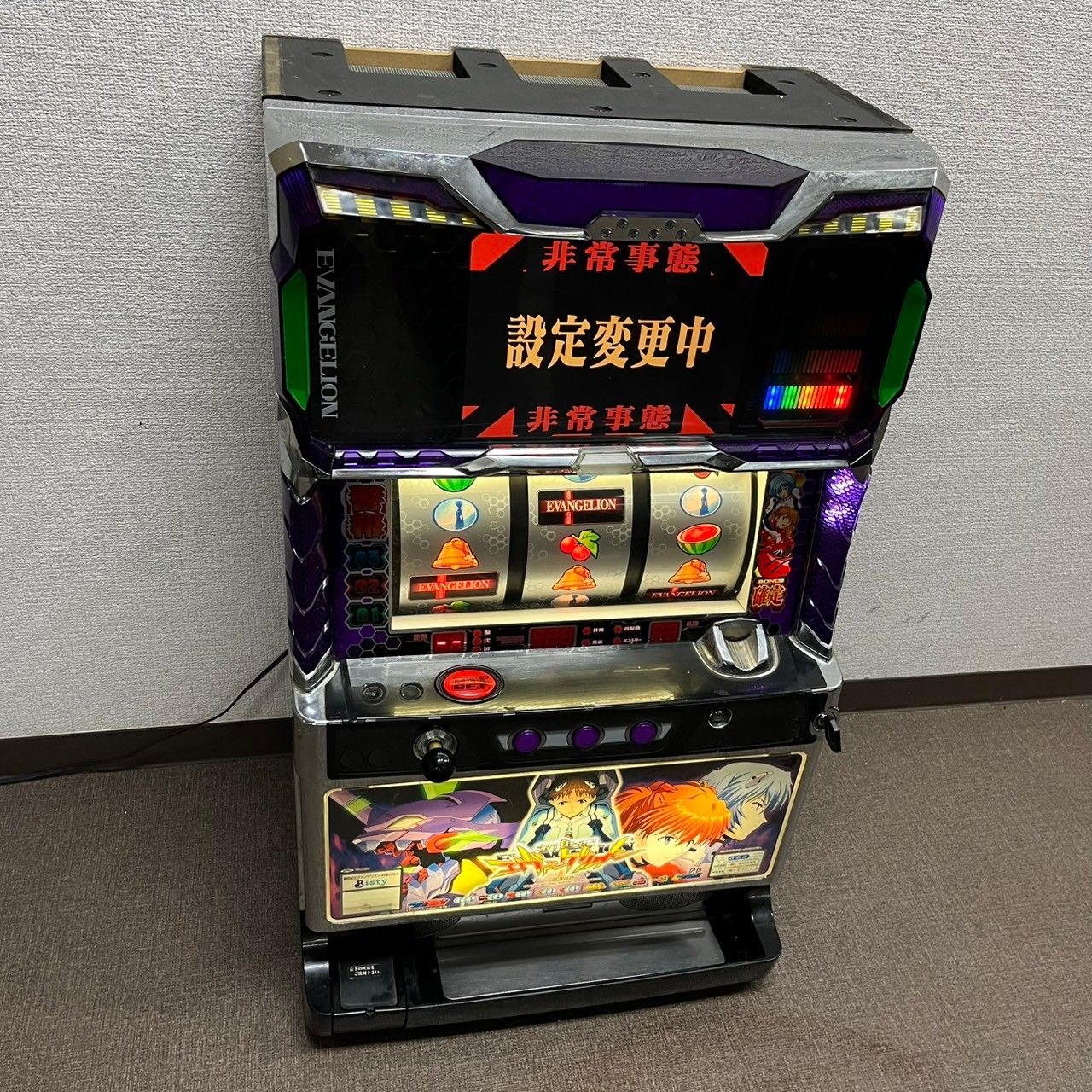 パチスロ　実機　エヴァンゲリオン ジャンク ジャンク】パチスロ スロット 新世紀エヴァンゲリオン～約束の時