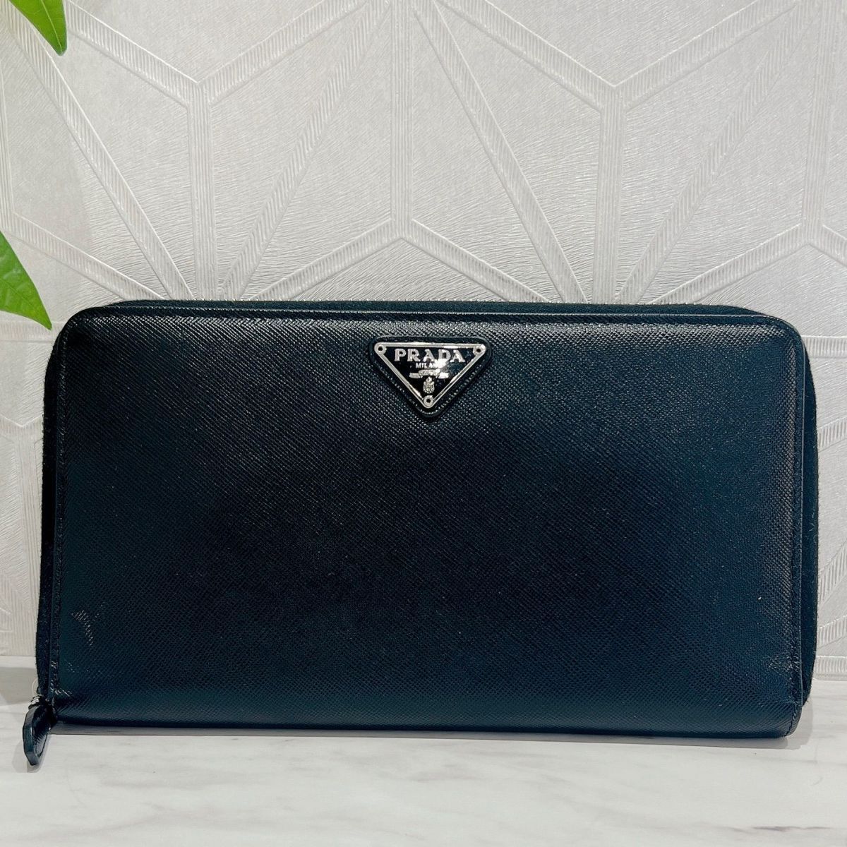 PRADA プラダ 長財布 ラウンドファスナー オーガナイザー