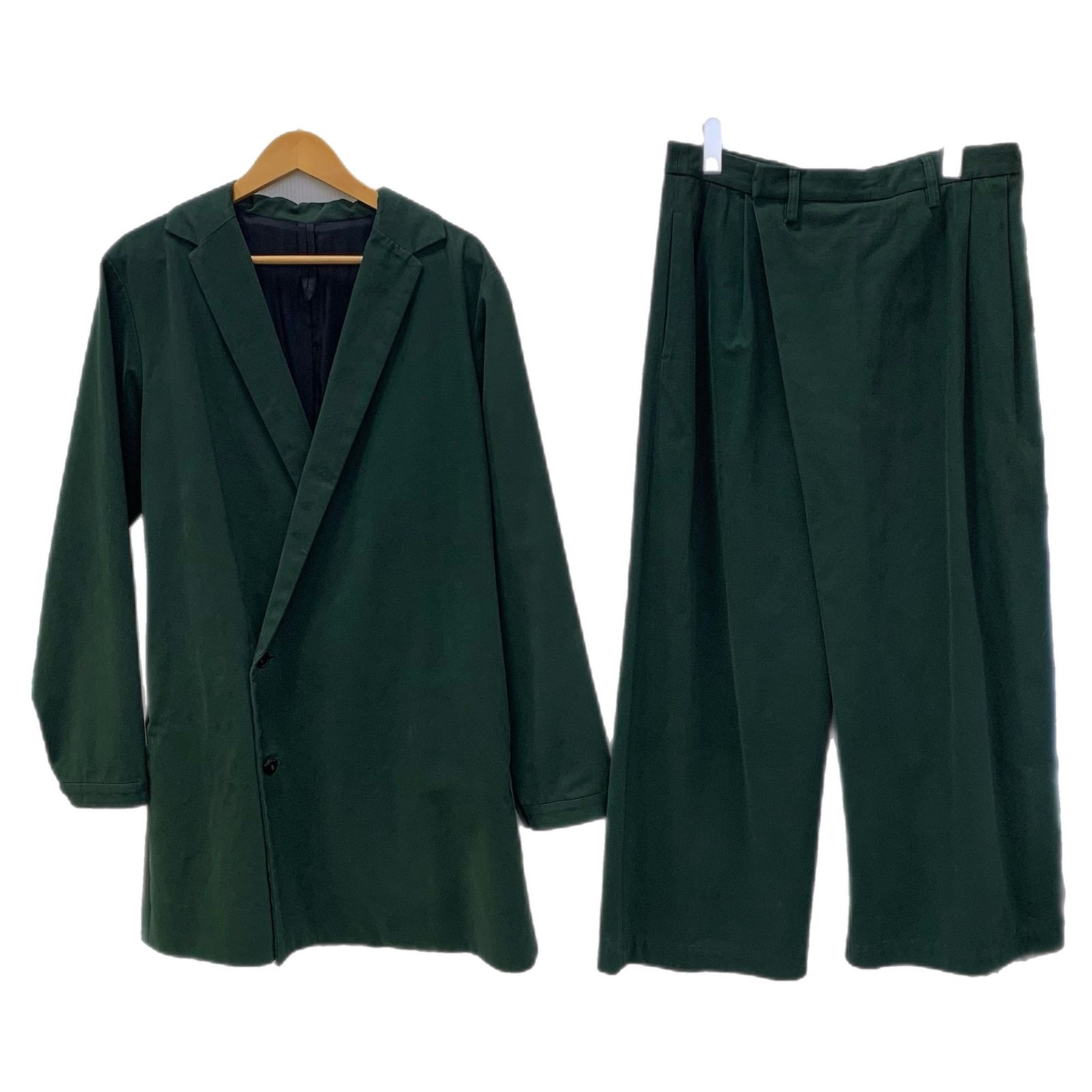 エドウィナホール Edwina Hoerl グリーンセットアップ GREEN SET UP スーツ セットアップ グリーン Mサイズ 201MT-3764