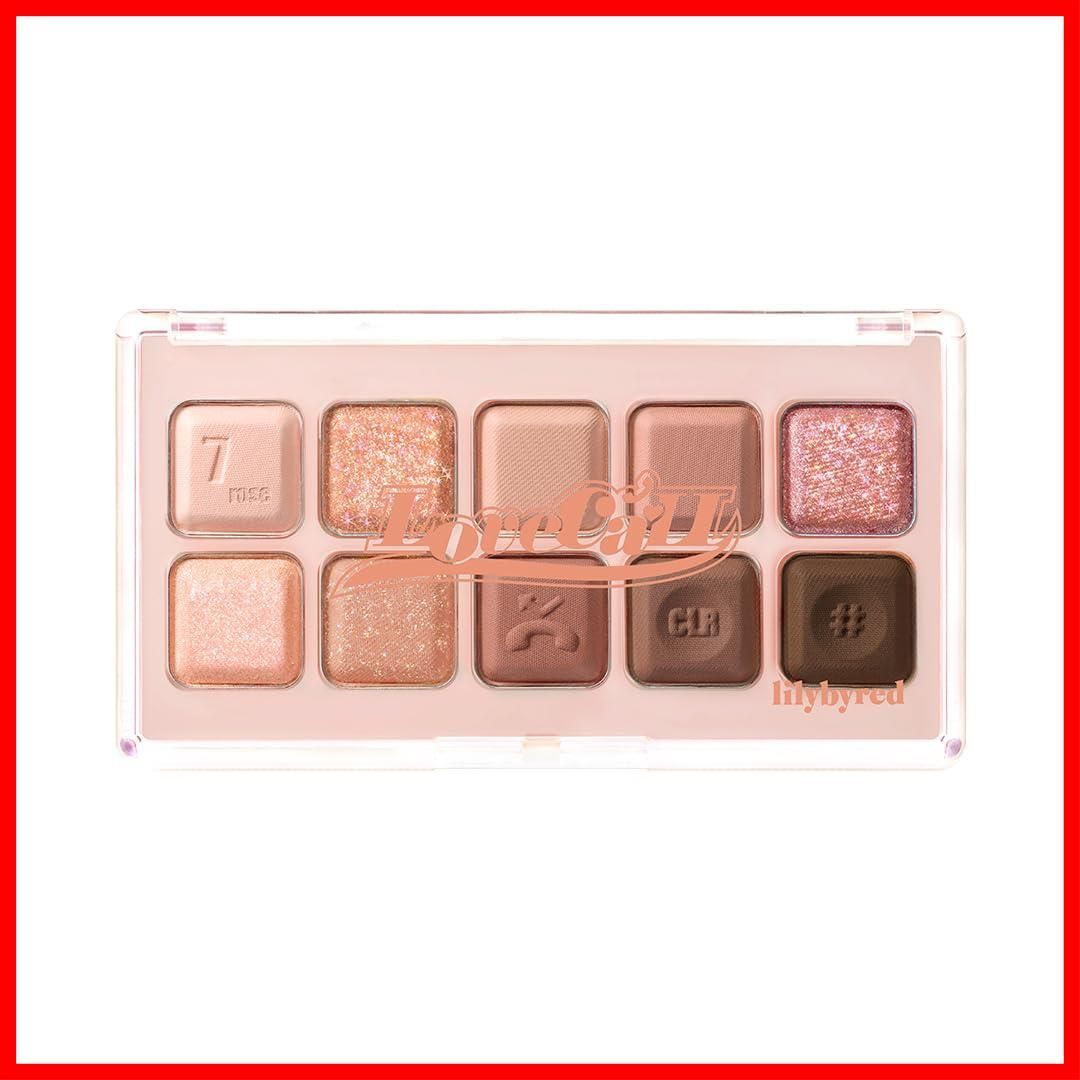 新着商品 Rose 07 Keyboard ムードキーボードアイシャドウパレット Dial Mood lilybyred リリーバイレッド