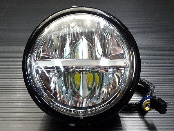 点灯OK ♪ ハーレー スポーツスター XL883L-I 取り外し LEDヘッドライト ♪ HD-AB-070