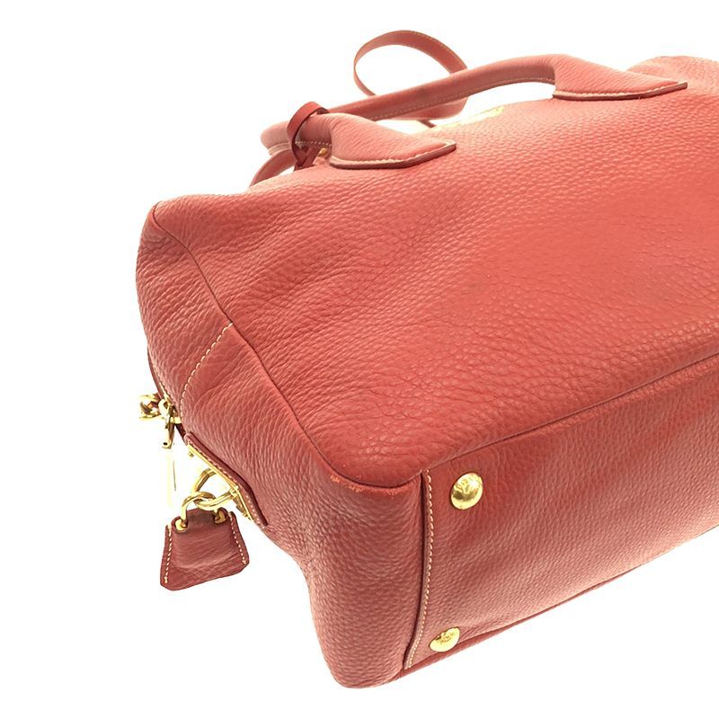PRADA / プラダ | 2Way レザー ショルダー トートバッグ