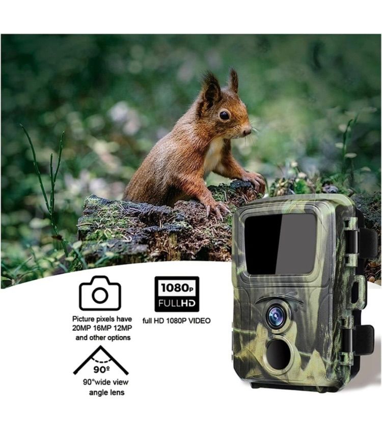 トレイルカメラ Mini600 トレイルハンティングカメラ屋外野生